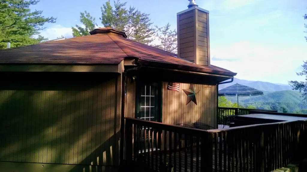 cabin with beautiful view